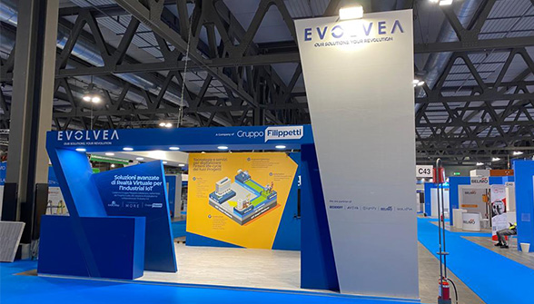 Progettazione stand smart building expo 2021 Milano